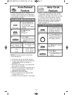 Preview for 18 page of Panasonic NN-SD372S Operating Instructions Manual