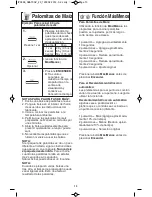 Preview for 45 page of Panasonic NN-SD372S Operating Instructions Manual