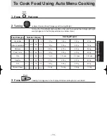 Preview for 16 page of Panasonic NN-SD376S Operation Manual And Cookbook