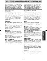 Preview for 18 page of Panasonic NN-SD376S Operation Manual And Cookbook