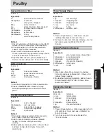 Preview for 26 page of Panasonic NN-SD376S Operation Manual And Cookbook