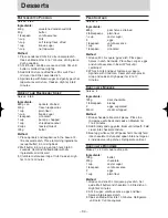 Preview for 35 page of Panasonic NN-SD376S Operation Manual And Cookbook