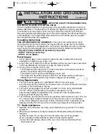 Preview for 7 page of Panasonic NN-SD377 Operating Instructions Manual