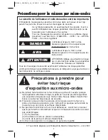 Preview for 33 page of Panasonic NN-SD377 Operating Instructions Manual