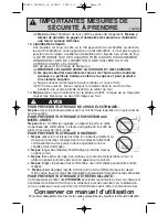 Preview for 35 page of Panasonic NN-SD377 Operating Instructions Manual