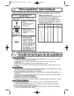 Preview for 47 page of Panasonic NN-SD377 Operating Instructions Manual