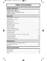 Preview for 2 page of Panasonic NN-SD382S Operating Instructions Manual