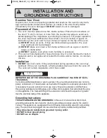 Preview for 7 page of Panasonic NN-SD382S Operating Instructions Manual