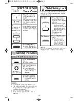 Preview for 15 page of Panasonic NN-SD382S Operating Instructions Manual