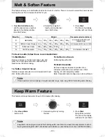 Preview for 22 page of Panasonic NN-SD38HS Operating Instruction And Cook Book