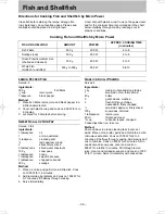 Preview for 34 page of Panasonic NN-SD38HS Operating Instruction And Cook Book