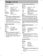 Preview for 37 page of Panasonic NN-SD38HS Operating Instruction And Cook Book