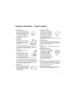 Preview for 9 page of Panasonic NN-SD446 Operation And Cooking Manual