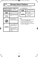 Preview for 18 page of Panasonic NN-SD654B Owner'S Manual