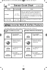 Preview for 21 page of Panasonic NN-SD654B Owner'S Manual