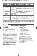 Preview for 22 page of Panasonic NN-SD654B Owner'S Manual