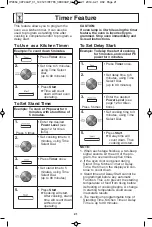 Preview for 23 page of Panasonic NN-SD654B Owner'S Manual