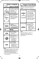 Preview for 45 page of Panasonic NN-SD654B Owner'S Manual