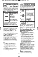 Preview for 51 page of Panasonic NN-SD654B Owner'S Manual