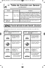 Preview for 53 page of Panasonic NN-SD654B Owner'S Manual