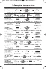 Preview for 63 page of Panasonic NN-SD654B Owner'S Manual