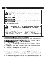 Preview for 4 page of Panasonic NN-SD65LS Owner'S Manual