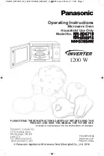 Panasonic NN-SD664 Operating Instructions Manual preview