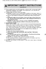 Preview for 5 page of Panasonic NN-SD664 Operating Instructions Manual