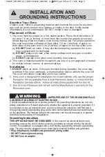 Preview for 7 page of Panasonic NN-SD664 Operating Instructions Manual