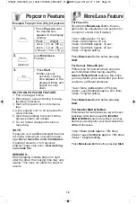 Preview for 18 page of Panasonic NN-SD664 Operating Instructions Manual