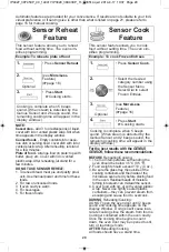 Preview for 22 page of Panasonic NN-SD664 Operating Instructions Manual