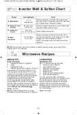 Preview for 25 page of Panasonic NN-SD664 Operating Instructions Manual