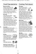 Preview for 29 page of Panasonic NN-SD664 Operating Instructions Manual