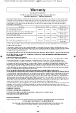 Preview for 32 page of Panasonic NN-SD664 Operating Instructions Manual