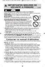 Preview for 40 page of Panasonic NN-SD664 Operating Instructions Manual