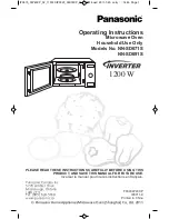 Preview for 1 page of Panasonic NN-SD664B Operating Instructions Manual