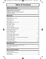 Preview for 2 page of Panasonic NN-SD664B Operating Instructions Manual