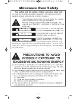 Preview for 3 page of Panasonic NN-SD664B Operating Instructions Manual