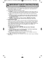 Preview for 5 page of Panasonic NN-SD664B Operating Instructions Manual