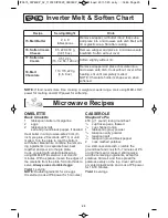 Preview for 25 page of Panasonic NN-SD664B Operating Instructions Manual