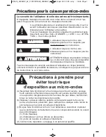 Preview for 37 page of Panasonic NN-SD664B Operating Instructions Manual