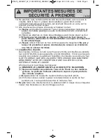 Preview for 39 page of Panasonic NN-SD664B Operating Instructions Manual