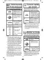 Preview for 51 page of Panasonic NN-SD664B Operating Instructions Manual