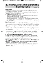 Preview for 3 page of Panasonic NN-SD664W Operating Instructions