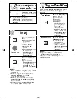 Preview for 12 page of Panasonic NN-SD667 Instrucciones De Operación