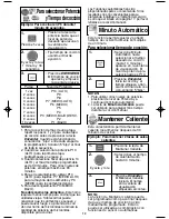 Preview for 14 page of Panasonic NN-SD667 Instrucciones De Operación