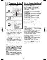 Preview for 15 page of Panasonic NN-SD667 Instrucciones De Operación