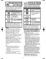 Preview for 18 page of Panasonic NN-SD667 Instrucciones De Operación