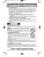 Preview for 5 page of Panasonic NN-SD670S Operating Instructions Manual