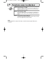 Preview for 47 page of Panasonic NN-SD670S Operating Instructions Manual